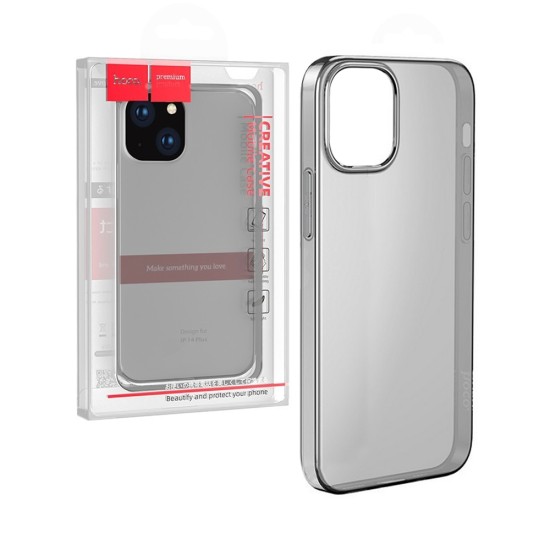 Hoco TPU Light Series case for Apple iPhone 14 Pro Max Transparent Black Hoco TPU Light Series case for Apple iPhone 14 Pro Max Transparent Black